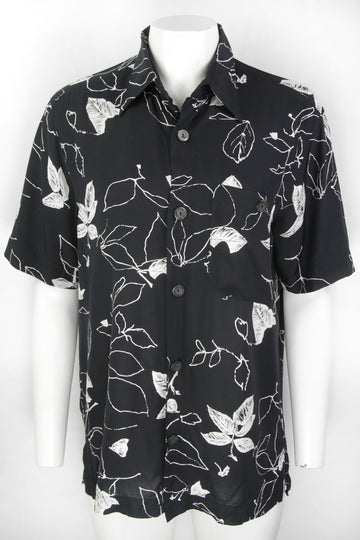 Vintage 90s Patterned Shirt - S