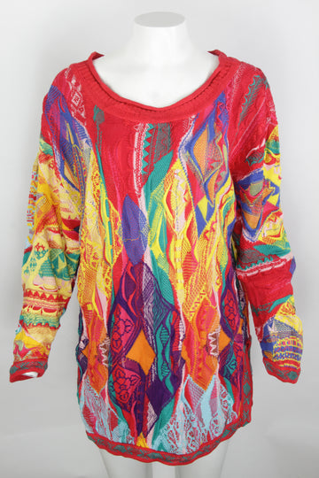 Vintage Coogi Over Sized Sweater Dress - S