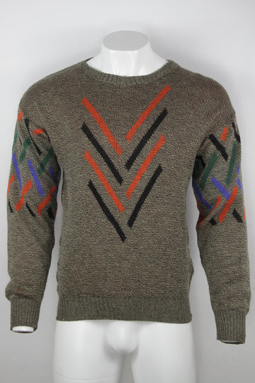 Vintage Givenchy 80s patterned Jumper - L