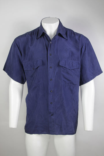 Vintage Silk Shirt - L
