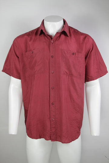 Vintage Silk Shirt  - L