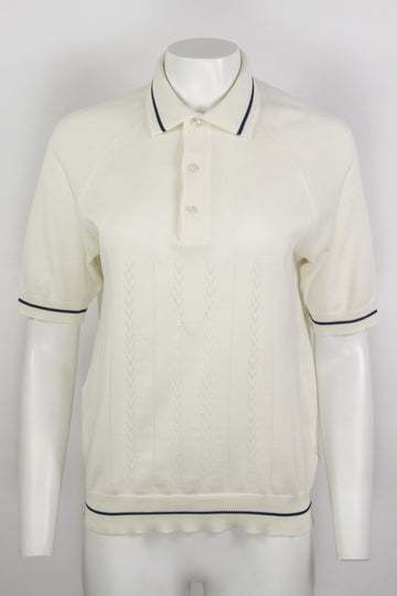 Vintage 70s Banlon Polo Shirt - S