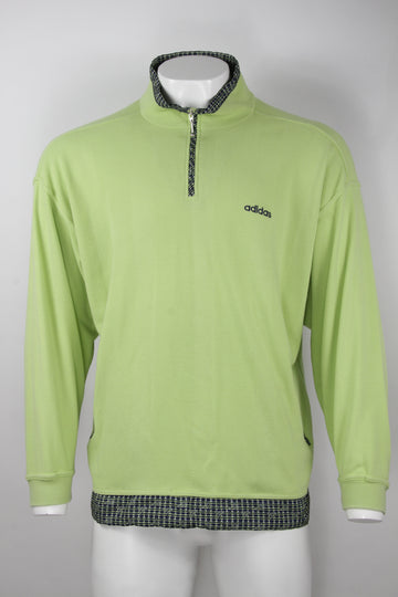 Vintage Adidas Quarter zip Sweatshirt - XL