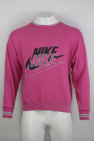 Vintage Blue Label 80s Nike Crew Sweatshirt - L