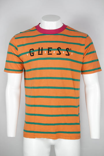 Guess x Balvin striped  T-shirt - M