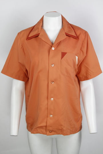 Vintage King Louie Bowling Shirt With 'Continental Club' Lowrider Print  - M