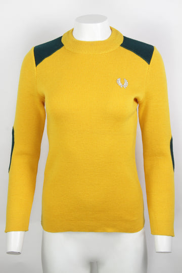 Vintage 70s Fred Perry Ski Sweater - S