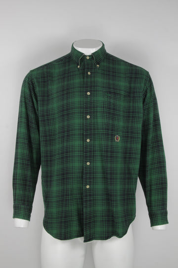 Vintage Tommy Hilfiger button down flannel shirt - XL