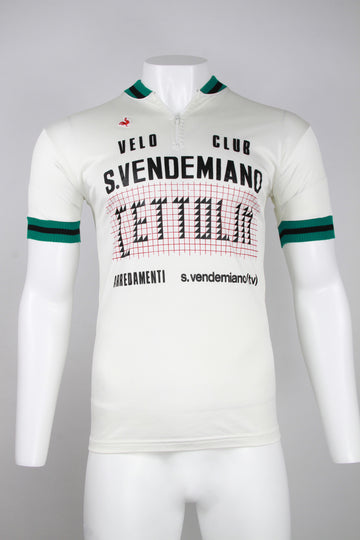 Vintage Italian Cycling top 'Velo Club S. Vendemiano' - M