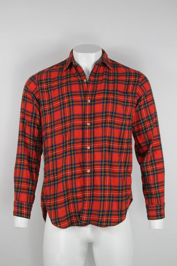 Vintage Brooks Brothers Checked Flannel Shirt -L
