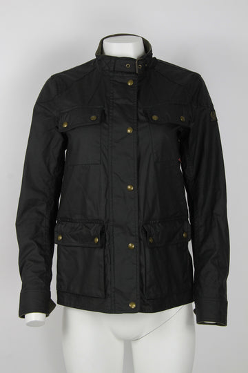 Vintage 00s Belstaff  'trialmaster 1948'  waxed jacket - S