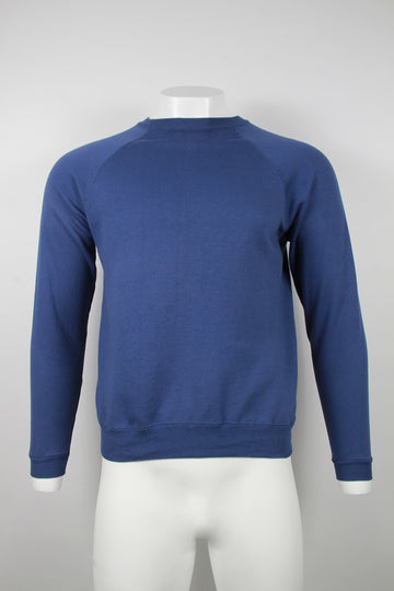 Mid blue Hanes Woman's Plain crew sweatshirt – M
