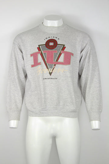Indiana Huskers University Crew sweatshirt Made in the USA - L